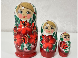 Матрешка 3 куклы 