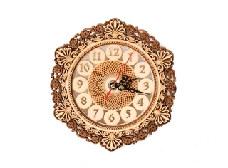 Часы резные 