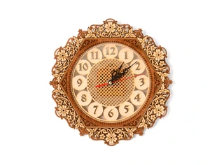 Часы резные 
