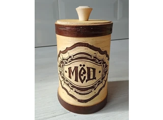 Туес медовый Д8 