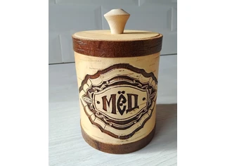 Туес медовый Д10 