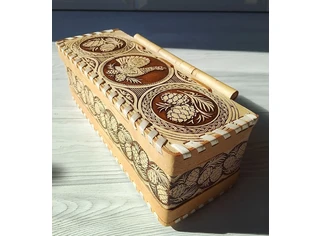 Шкатулка на шарнире 