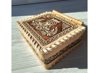 Шкатулка на шарнире 