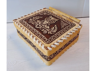 Шкатулка на шарнире 
