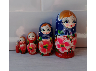 Матрешка 5 кукол 