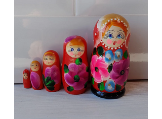 Матрешка 5 кукол 