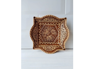 Тарелка квадратная малая 