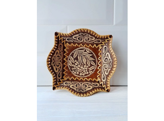 Тарелка квадратная малая 