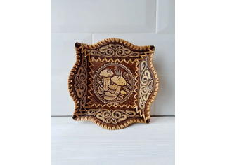 Тарелка квадратная малая 