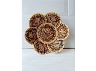 Тарелка 6 лепестков 