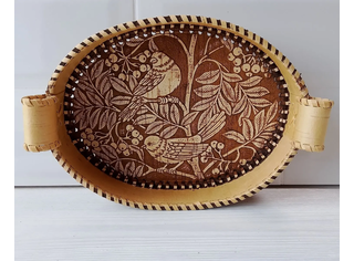 Сухарница с ручками 