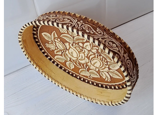 Сухарница малая овальная 