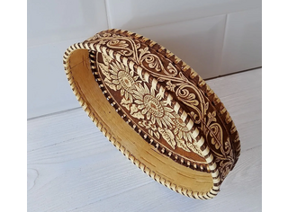 Сухарница малая овальная 