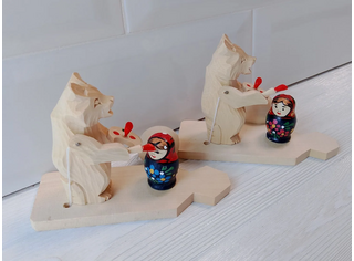 Игрушка Медведь-художник Арт.103909