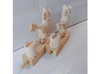 Игрушка Медведь-дровосек Арт.103931