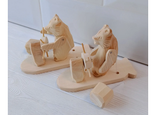 Игрушка Медведь-паромщик Арт.103932
