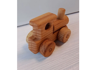 Игрушка Паровоз из дуба Арт.103941