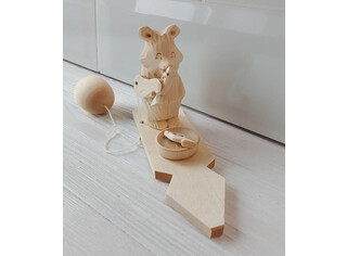 Игрушка Медведь- рыбак Арт.103979