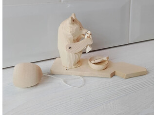 Игрушка Медведь- рыбак Арт.103979
