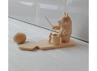Игрушка Медведь-рыболов Арт.103980