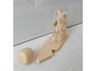 Игрушка Медведь-рыболов Арт.103980