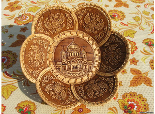 Тарелка 6 лепестков 