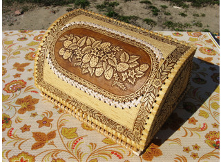 Хлебница из бересты